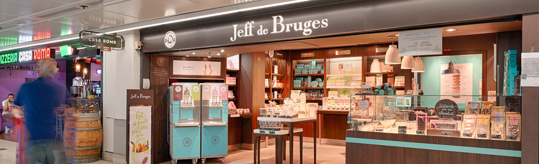 Jeff de Bruges chocolat centre commercial Bercy 2 charenton le pont