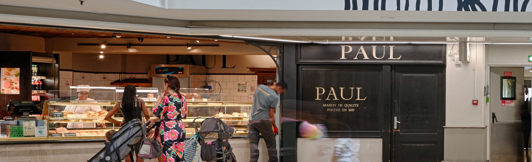 Paul restaurant pain sandwich centre commercial Bercy 2 charenton le pont